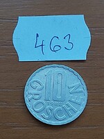 AUSZTRIA 10 GROSCHEN 1988  ALU.  463