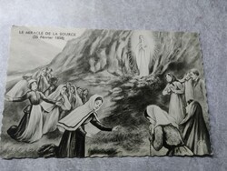 Vallásos képeslap, Lourdes,