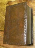 Szent Biblia - 1793 - Pozsony - Vaknyomásos, valódi bordás bőrkötés - szép állapot