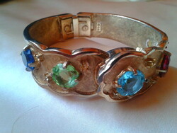 Peridot-Topaz-Citrine Gem Gold-Plated REGENCY Pendant