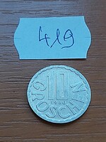 AUSZTRIA 10 GROSCHEN 1980 ALU.  419