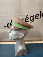Magyar népköztársasági, Határőr  tányérsapka, retro, vintage, szocializmus Kádár rendszer