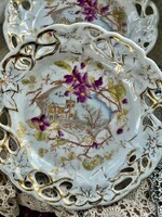 Szecessziós porcelán tányér