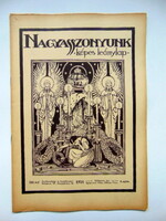 1916    /  NAGYASSZONYUNK  /  RÉGI EREDETI ÚJSÁG Ssz.: 476