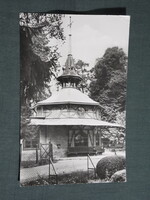 Képeslap,Parádsasvár,Parád,Csevice gyógyvíz forrás látkép,részlet,1963-