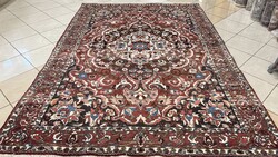 3952 Iráni Bakhtiari kézi csomó gyapjú perzsa szőnyeg 220X320CM INGYEN FUTÁR