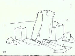 Borsos Miklós - 15 x 21 cm tus, papír