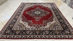 3950 Álomszép Hindu Tabríz kézi gyapjú perzsa szőnyeg 235X300CM INGYEN FUTÁR