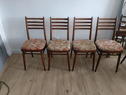 Mier székek cseh Csehszlovák retro MID century
