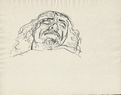 Borsos Miklós - 21 x 27 cm tus, papír