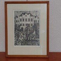 Kovács Géza metszet 1983