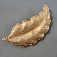 Régi aranyozott   bross 3,5 cm-es