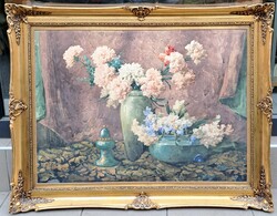 Komáromi Kacz Endréné (1883-1954) : Csendélet, hatalmas
