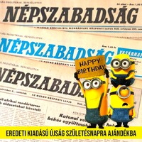 1983 április 17  /  NÉPSZABADSÁG  /  SZÜLETÉSNAPRA! EREDETI NAPILAP! Ssz.:  14123