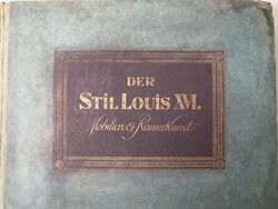 BÚTOR SZAKKÖNYV - DER STIL LOUIS XVI. MOBILIAR UND RAUMKUNST