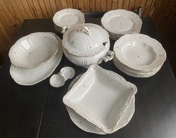 Hibátlan állapotú 24 részes Zsolnay porcelán étkészlet