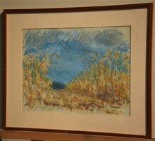 Szalmás Béla (1908-1961) : Kukoricás