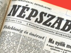 1983 április 30  /  NÉPSZABADSÁG  /  SZÜLETÉSNAPRA! EREDETI NAPILAP! Ssz.:  14133
