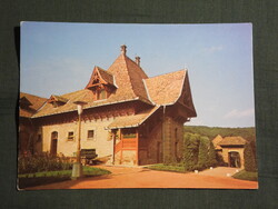 Képeslap,Parád,Parádfürdő,Cifra istálló,kocsimúzeum látkép,részlet,1983-