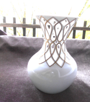 Illés CS. Irén Herendi  Gyöngyvirág váza  1973 év