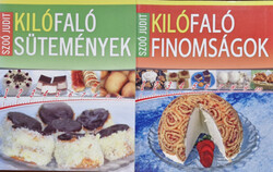 Kilófaló könyvcsomag (2 kötet) Kilófaló sütemények + Kilófaló finomságok 0-24 óráig - Szoó Judit