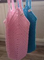 Kézzel horgolt shopper - szatyor