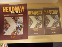 Tim Falla Headway Elementary  Activity book Videokazettákkal üres