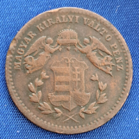 1868.   Magyar Királyi Váltópénz  1 Krajcár (16)