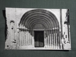 Képeslap,Sopronhorpács,Róm. kat. templom,kapu látkép,részlet, 1973-