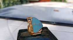 Szép Budapestért zománcozott jelvény