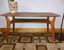Mid century retró dohányzó asztal skandináv stílus
