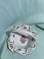 GDR porcelánkosár