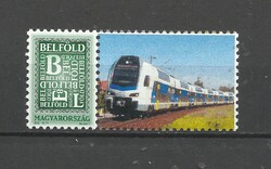 26   Személyes bélyeg Magyarország  MÁV 815 010 Stadler KISS típusú motorvonat