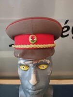 Magyar népköztársasági, Kormányőr tányérsapka, retro, vintage, szocializmus Kádár rendszer