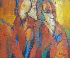 Kovács Tamás Vilmos - Hangulat 50 x 60 cm olaj, farost 2016