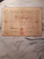 Öt forint 1848 - barna betűs