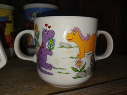 Alföldi porcelán gyermek bögre mese bögre dínós