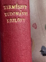 Természettudományi Közlöny 1925. Budapest Kir. Magyar Természettudományi Társulat VIII.Eszterházy u.