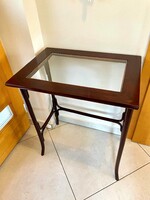 Régi Thonet asztal lerakó asztalka kávézó, dohányzó, posztamens