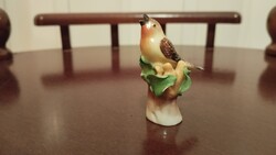 Mini Herendi porcelán figura madár
