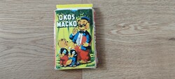 Okos Mackó - Retró kártya - Minerva - hiányos