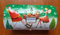 Heilemann fémdoboz karácsonyi doboz mikulás tündér