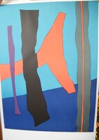 Winter Fritz litográfia 1972-es müncheni olimpiai plakát