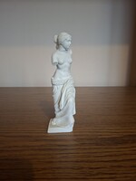 G Ruggeri (olasz) Aprodithe szobor. 15,7 cm. Hibátlan. Jelzett