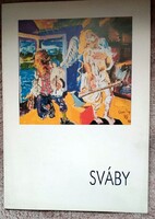 Sváby Lajos Abádszalók, 1935 - 2020  kiállítási prospektus.