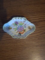 Herend porcelán Viktória mintás gyűrűtartó, tálka. Jelzett