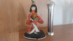 Japán baba, figura  19 cm magas.