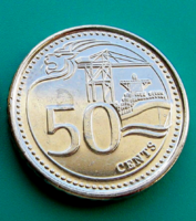 Szingapúr - 2013 -  50 cent