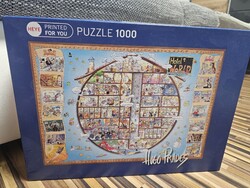 HEYE Puzzle - Hugo Prades - Hotel World - 1000 darabos