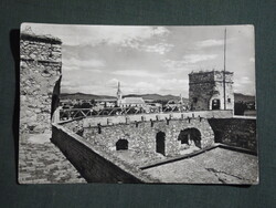 Képeslap,Sárospatak,Rákóczi vár,lakótorony,múzeum látkép részlet, 1963-